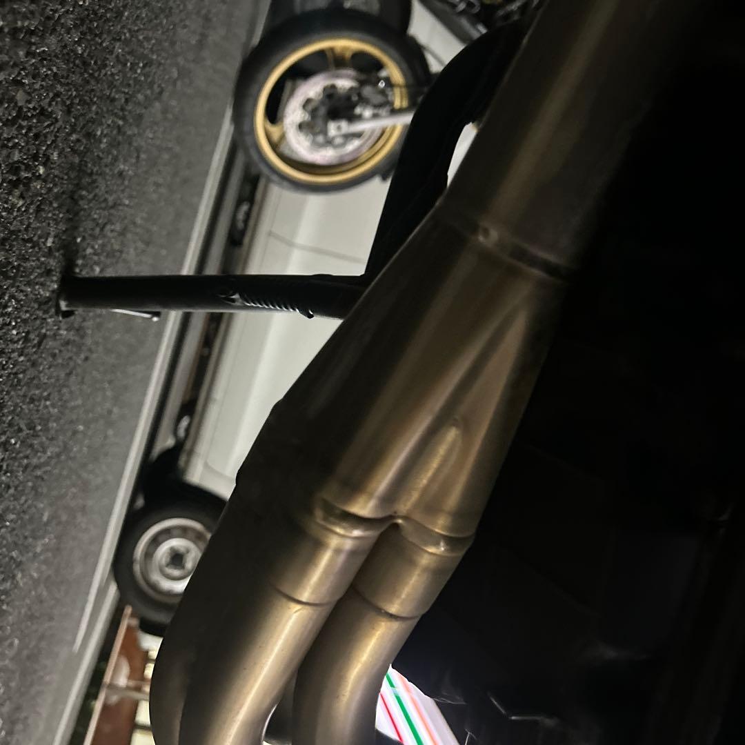 モリワキ チタンマフラー 4-1エキゾースト　cb400sf nc31用