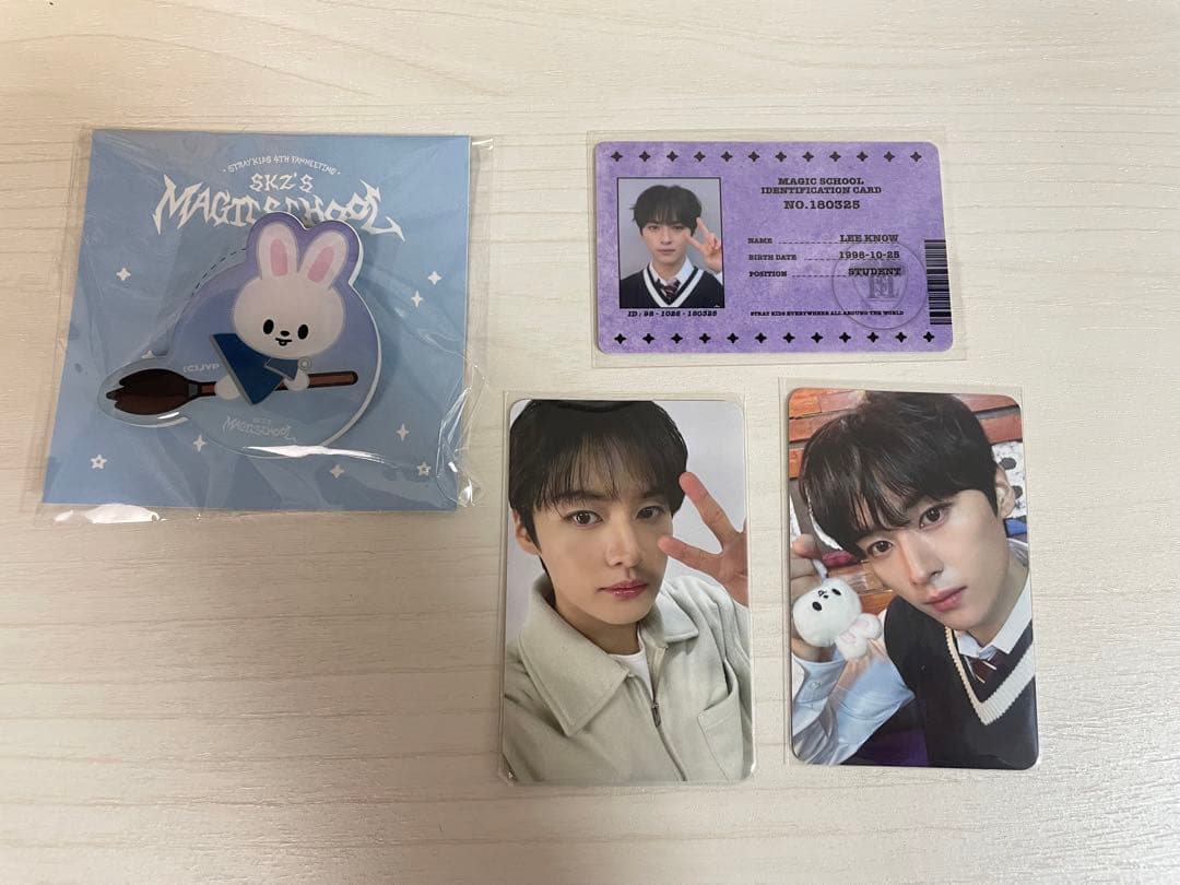 stray kids リノ ペンミ トレカ 学生証 スマートトック kspo