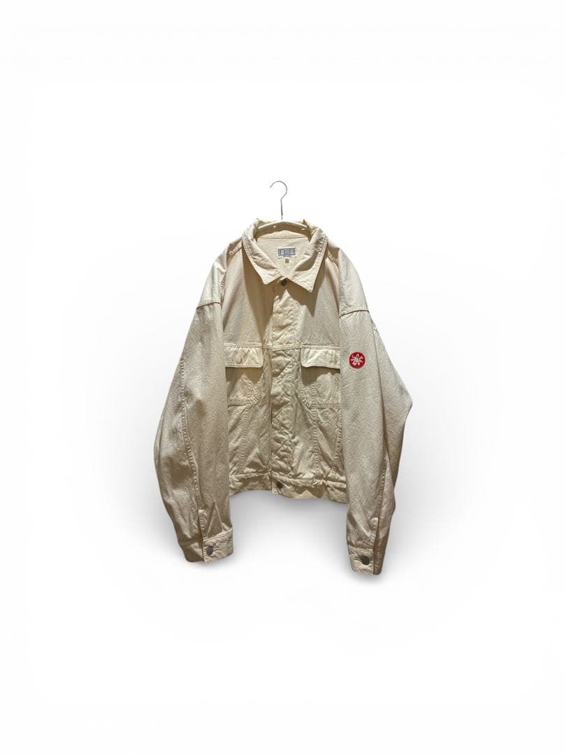 C.E デニムジャケット　Lサイズ アイボリー オーバーサイズジャケット