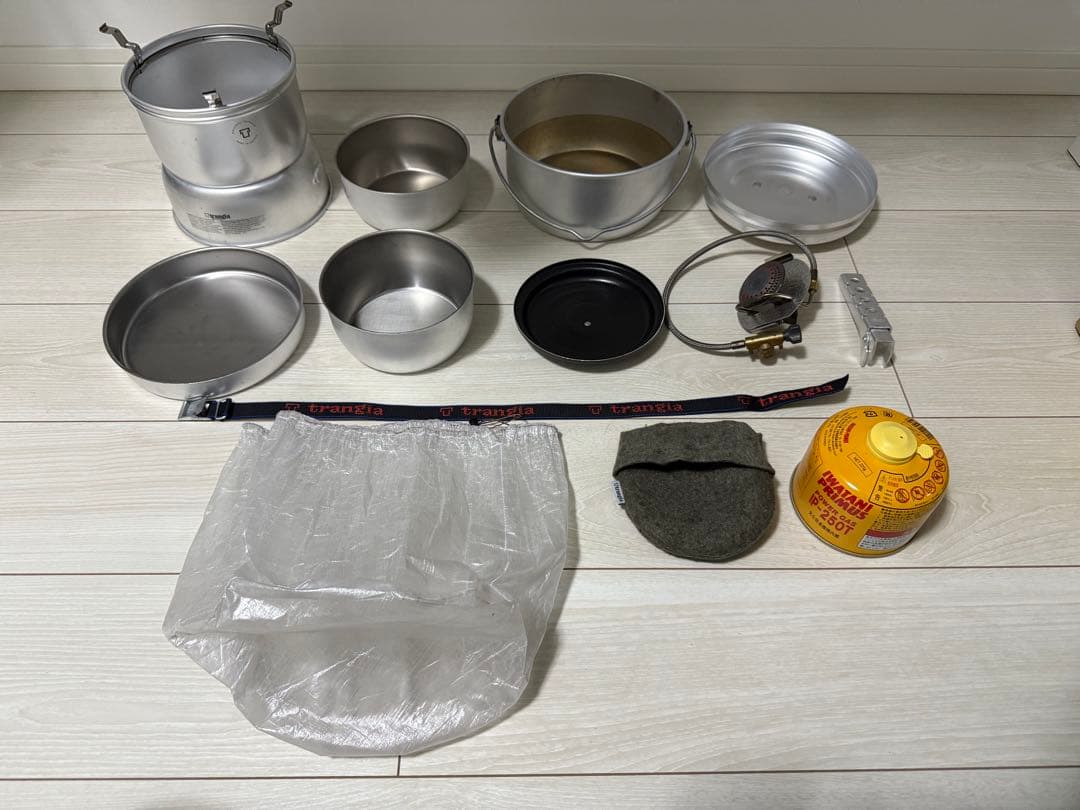 トランギア　ストームクッカーS・デュオーサル　ビリーコッヘル　ガスバーナー