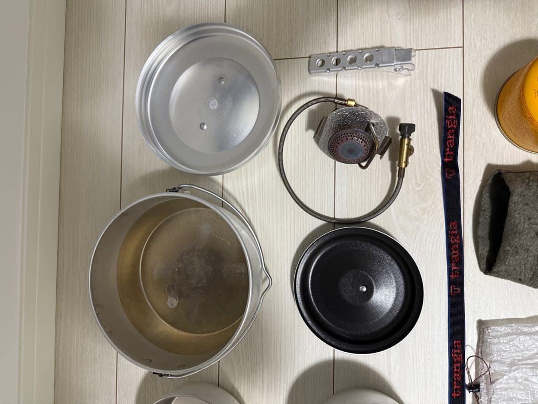 トランギア　ストームクッカーS・デュオーサル　ビリーコッヘル　ガスバーナー