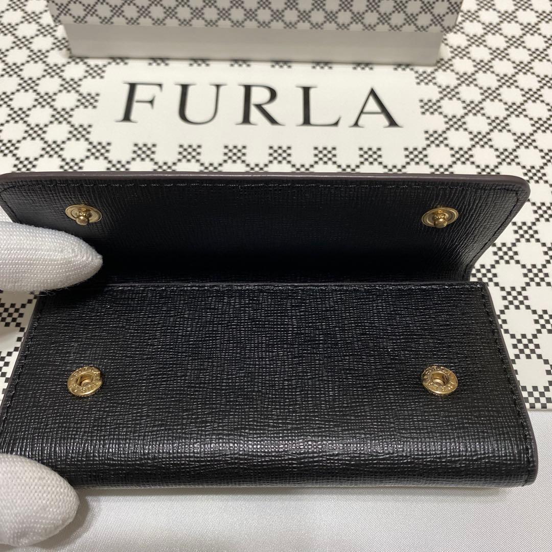 未使用　フルラ　FURLA　６連キーケース　バビロン　レザー