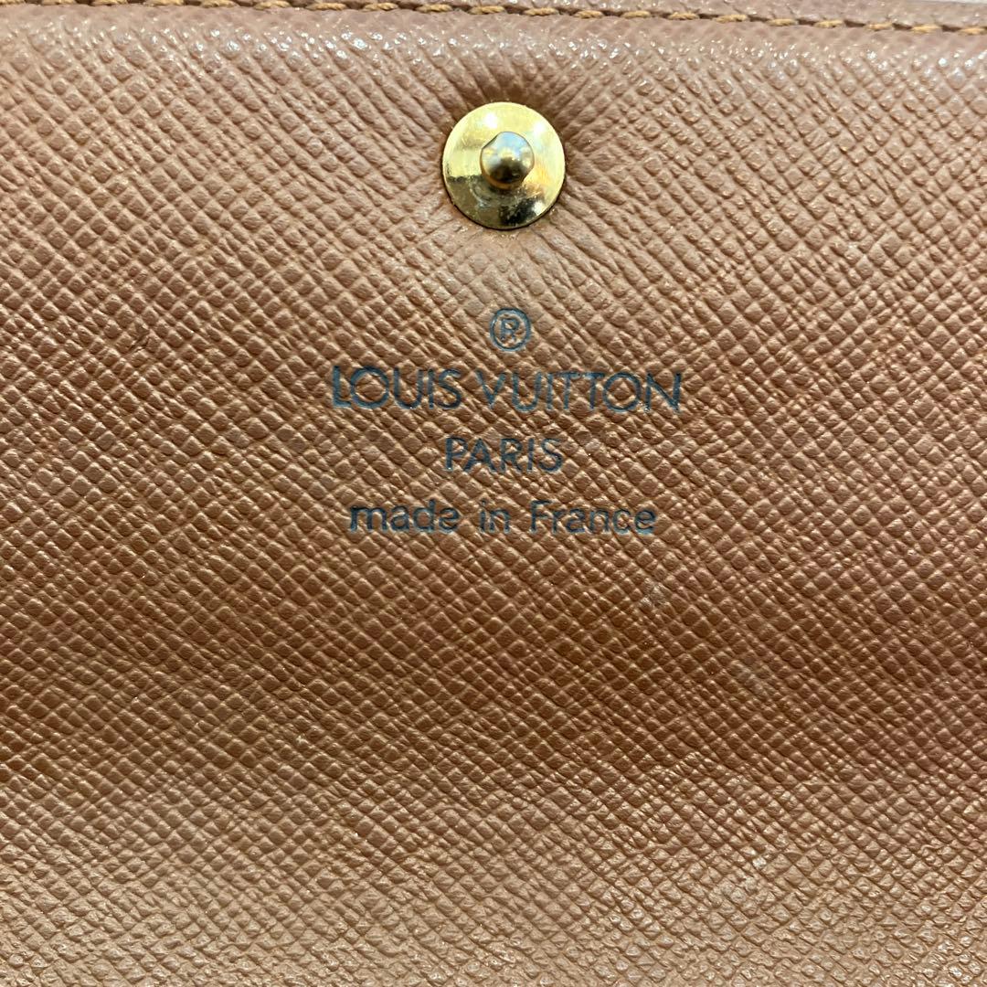 LOUIS VUITTON ルイ ヴィトン 旧型 長 財布 2つ折り 二つ折り