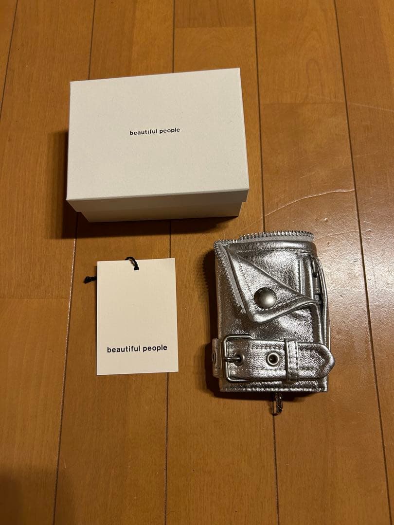 beautifulpeople ライダース　キーケース　シルバー