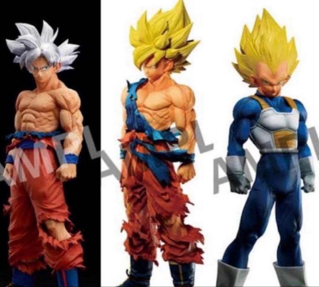 即発送 新品未開封 ゲンキダマツリ smsp 孫悟空 ベジータ フィギュア　3種