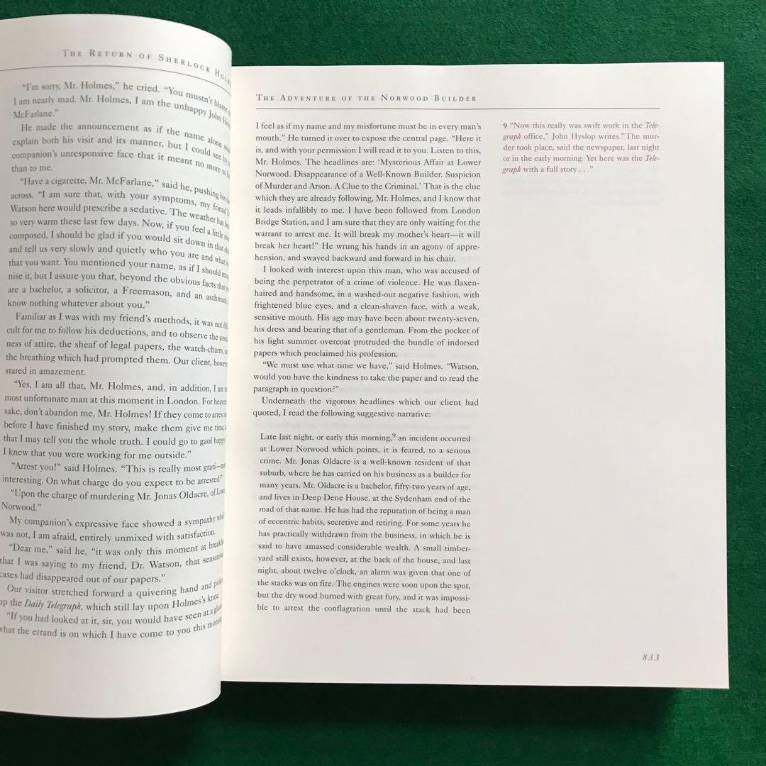 洋書 Sherlock Holmes: The New Annotated