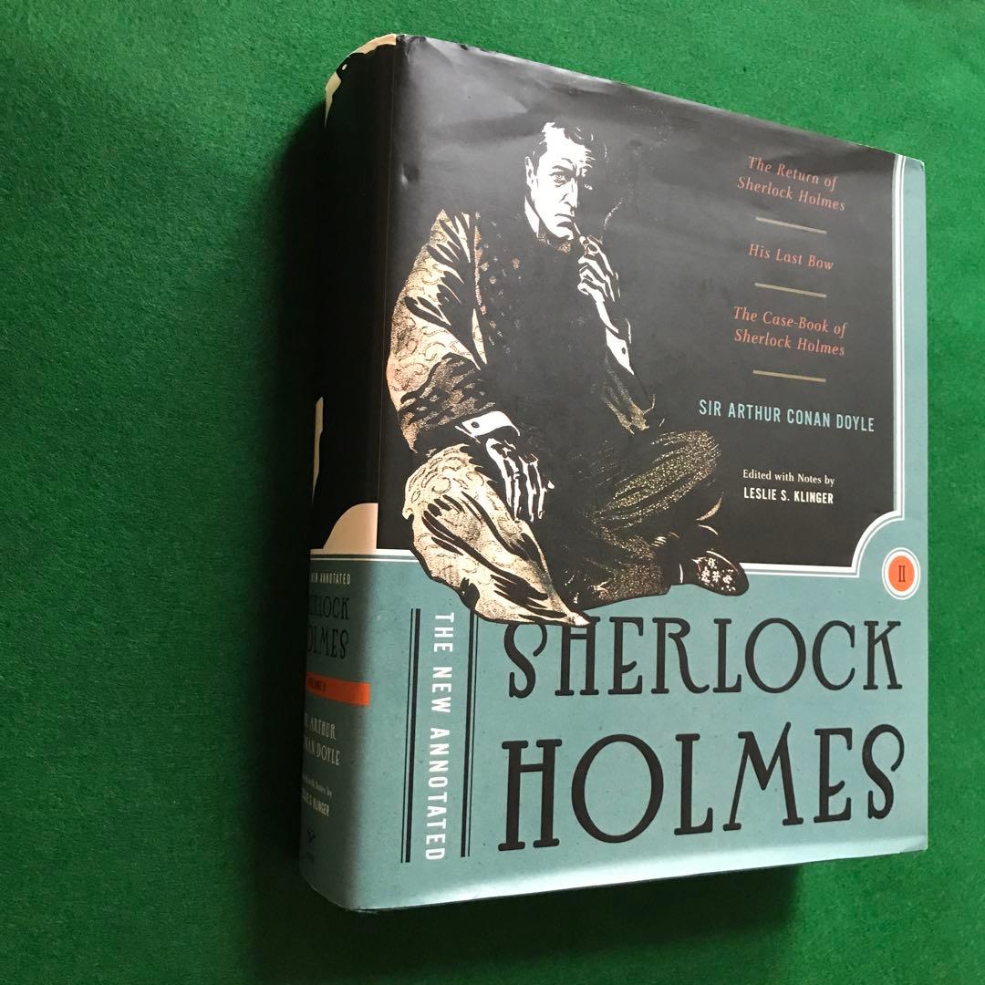 洋書 Sherlock Holmes: The New Annotated