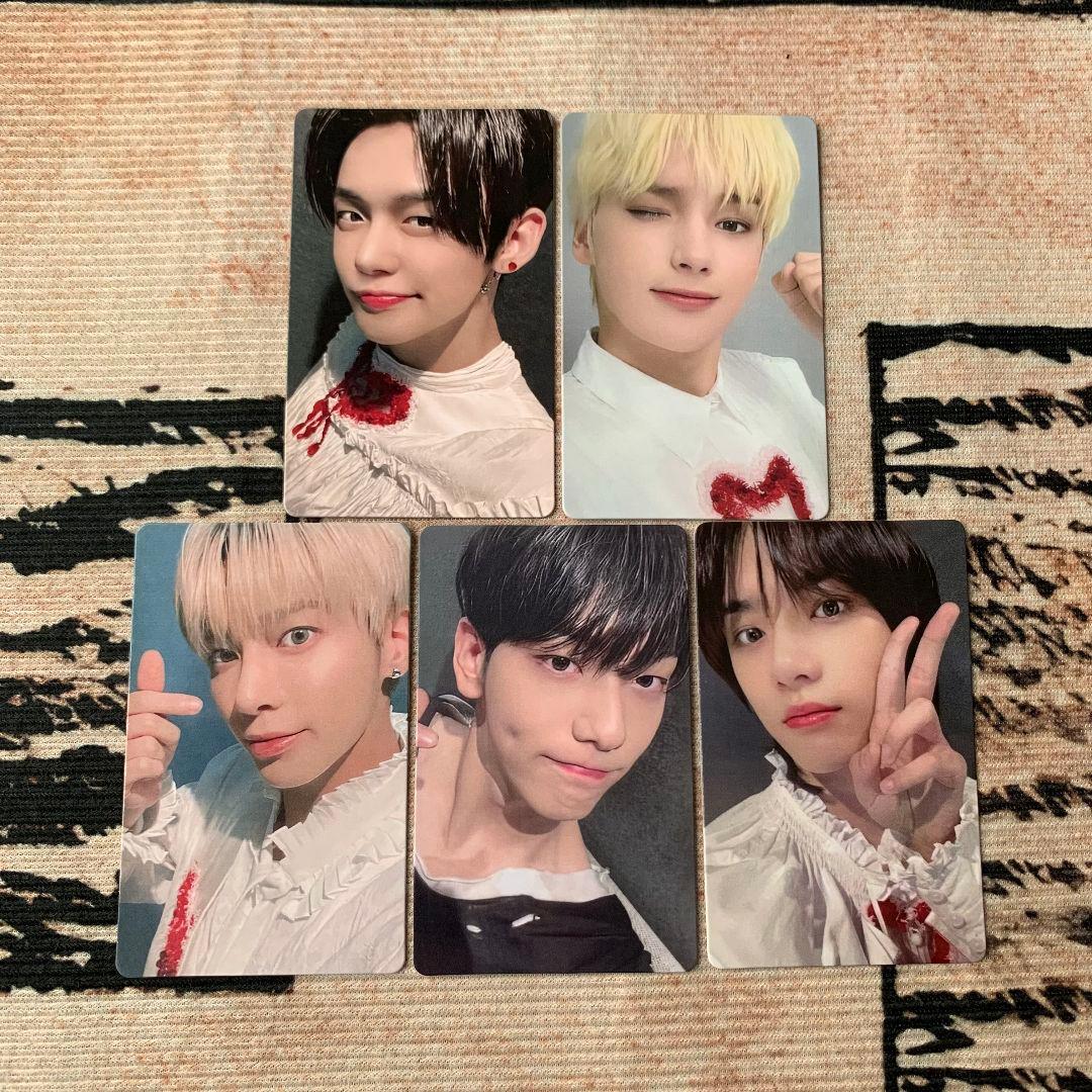 TXT アンケート 2021 FC 会員限定 トレカ 5枚