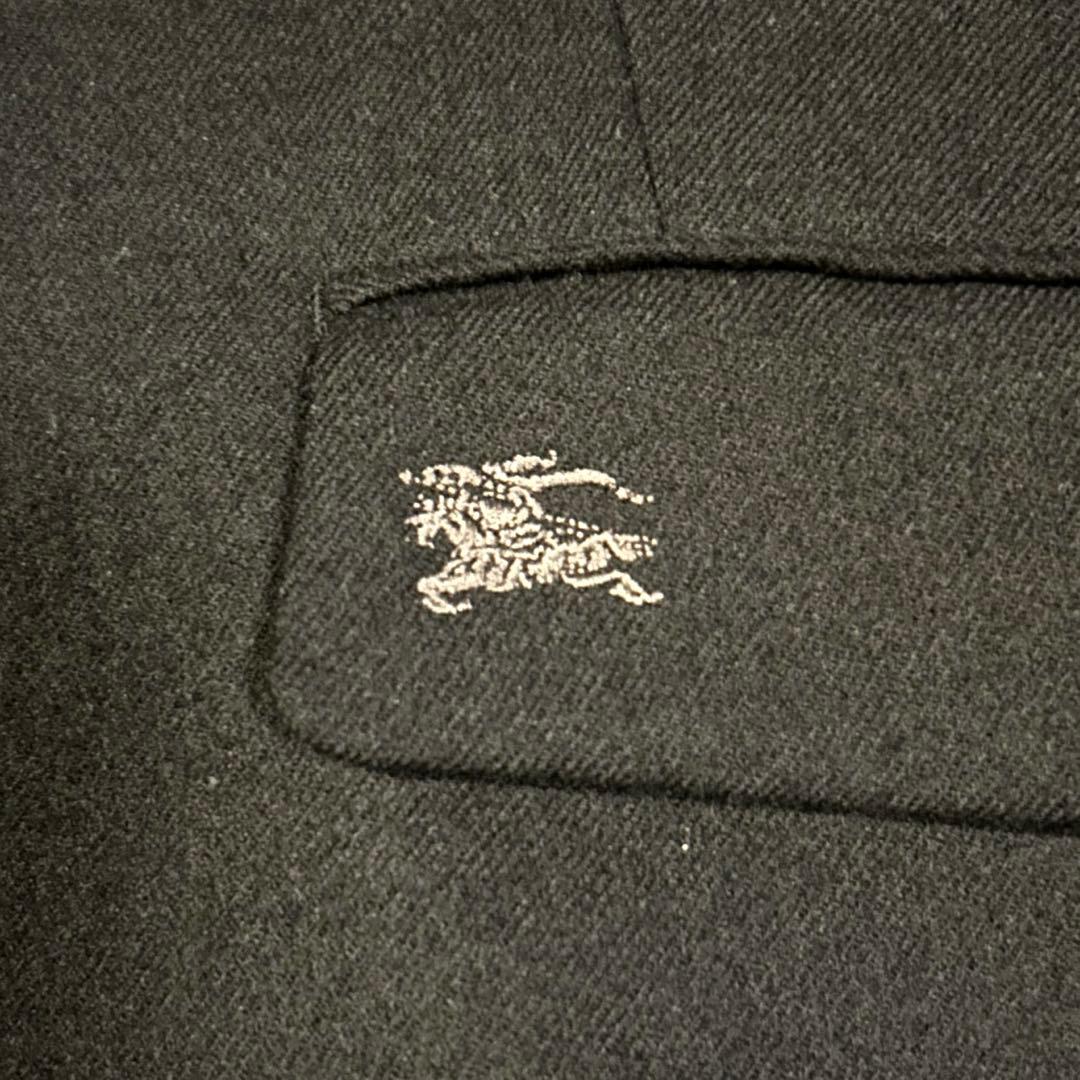 美品 バーバリーブルーレーベル シングルボタン ジャケット 38 チェック 黒