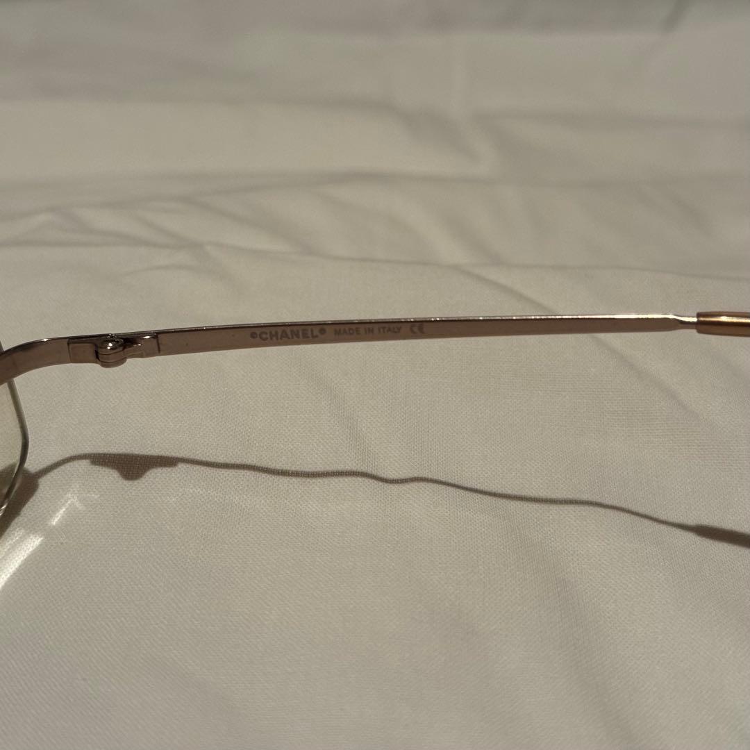 M*様 CHANEL Clear Lens Rimless Sunglasses