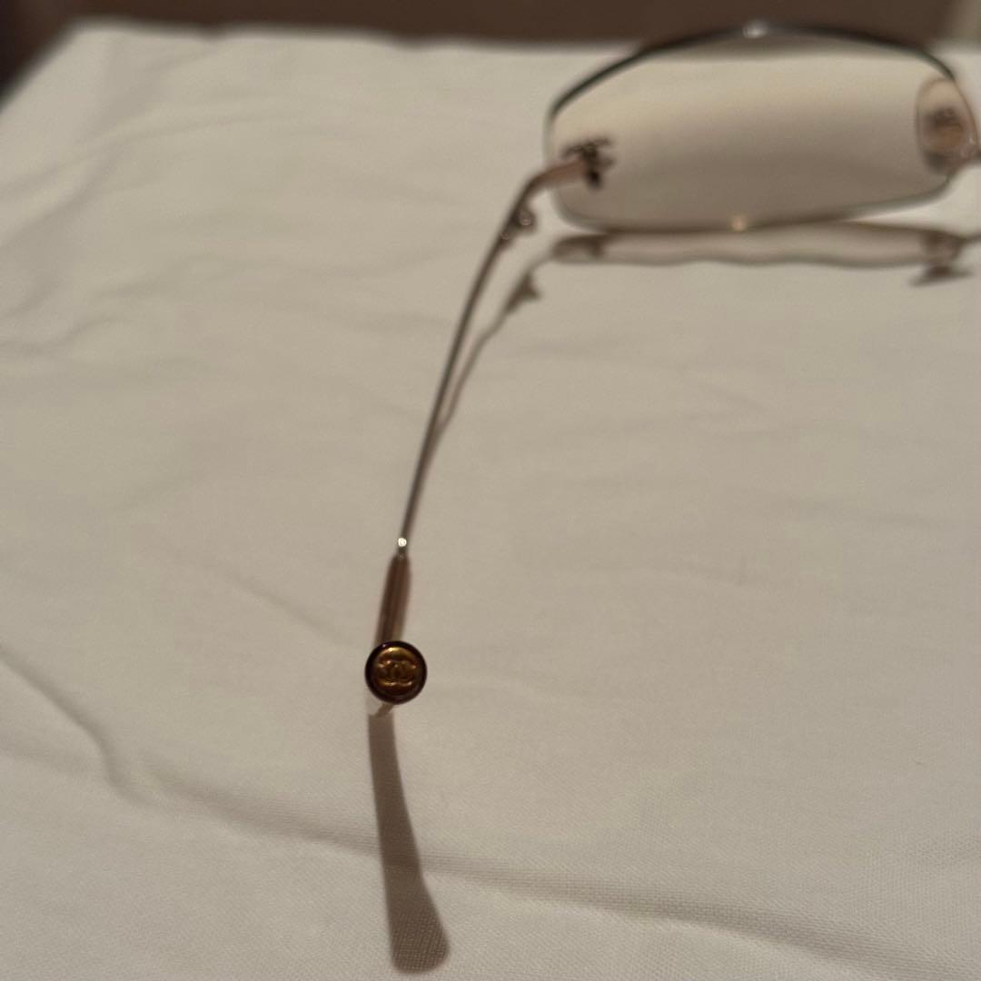 M*様 CHANEL Clear Lens Rimless Sunglasses