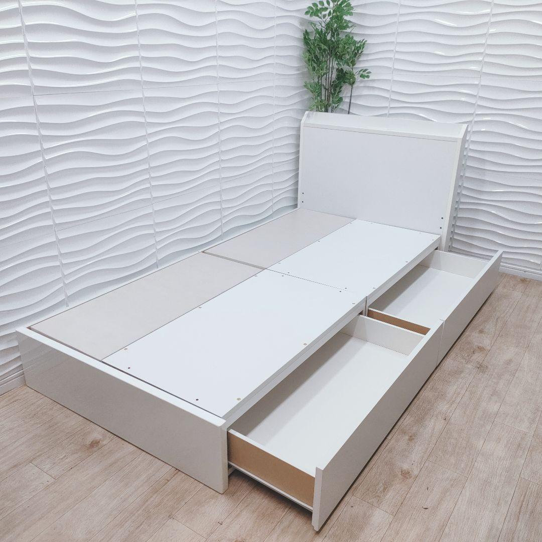 ◇ニトリ◇ベッドフレーム◇収納付き◇シングルサイズ◇大阪兵庫京都奈良滋賀和歌山◇