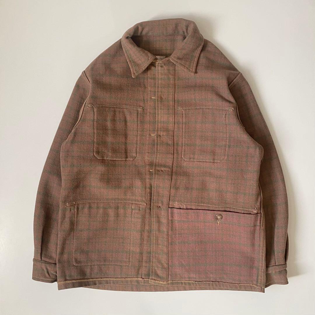 50s WOOLRICH ウールリッチ マッキーノ クルーザージャケット