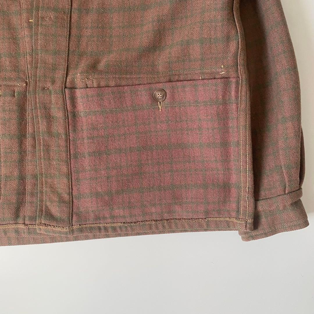 50s WOOLRICH ウールリッチ マッキーノ クルーザージャケット