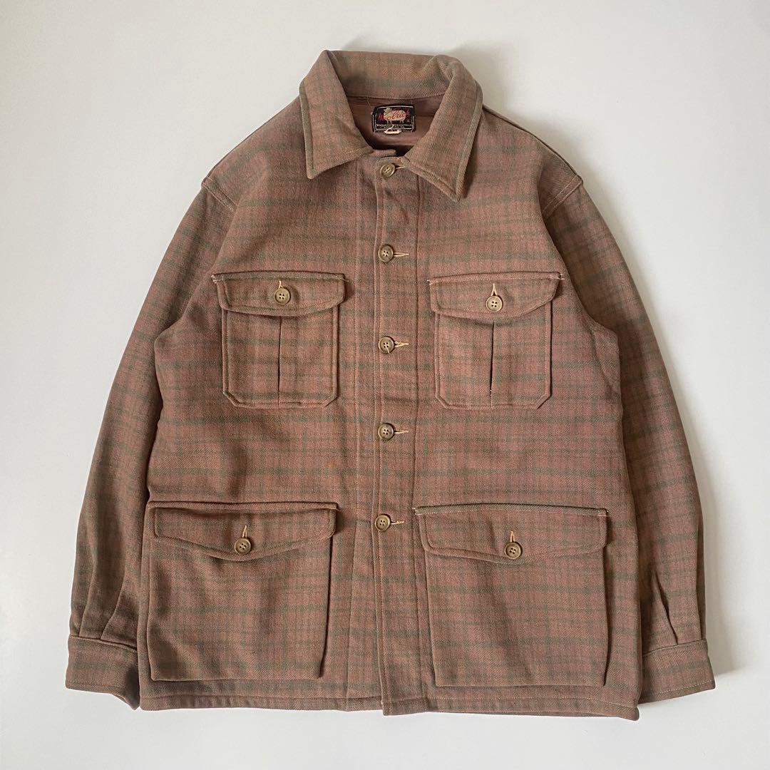 50s WOOLRICH ウールリッチ マッキーノ クルーザージャケット
