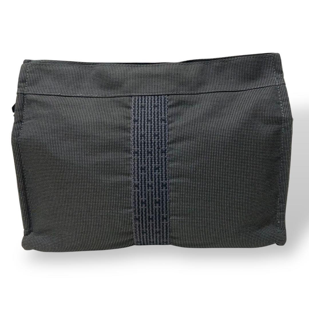 【美品】エルメス エールライン クラッチバッグ セカンドバッグ ポーチ　男女兼用