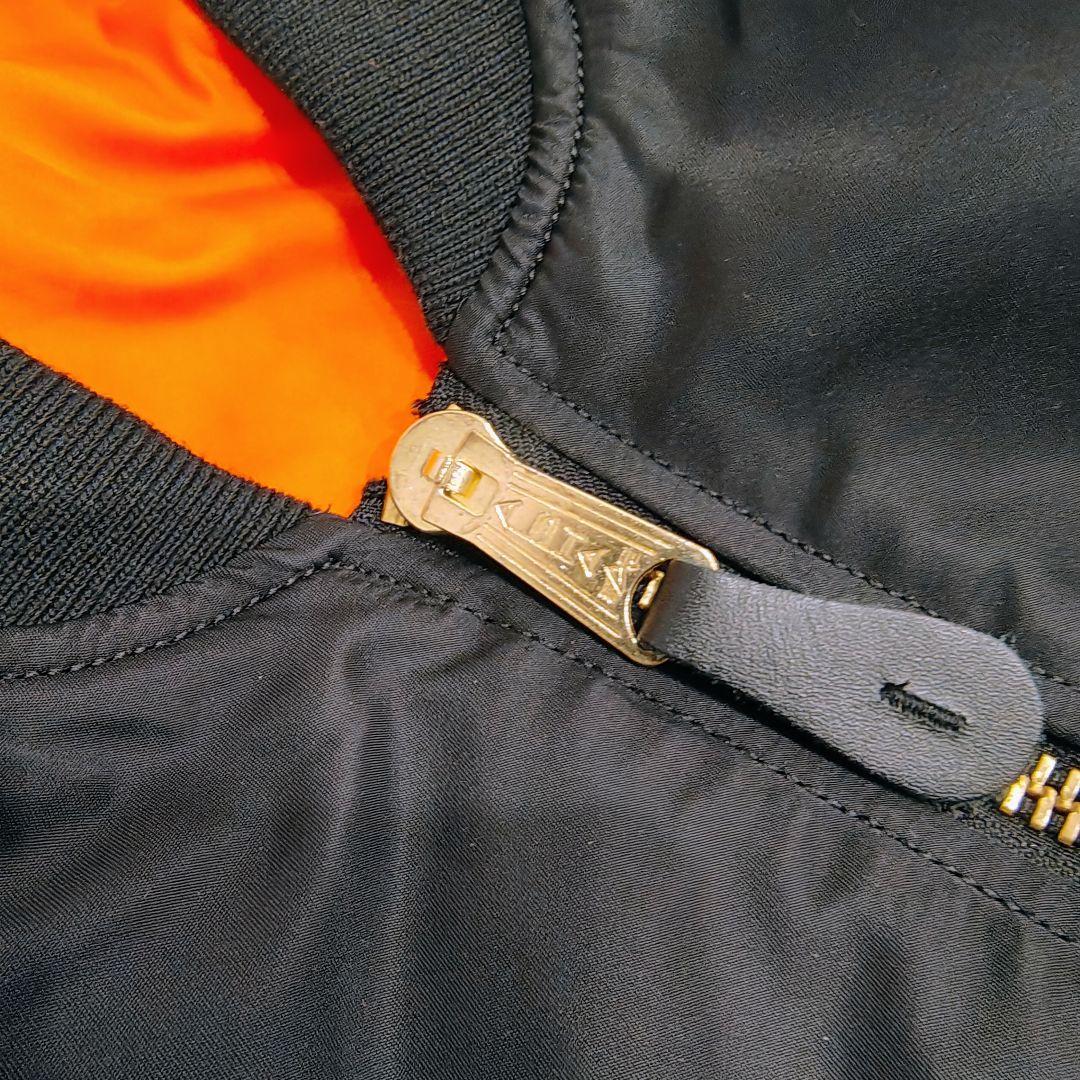 ALPHA INDUSTRIES MA-1 フライトジャケット S 美品 黒