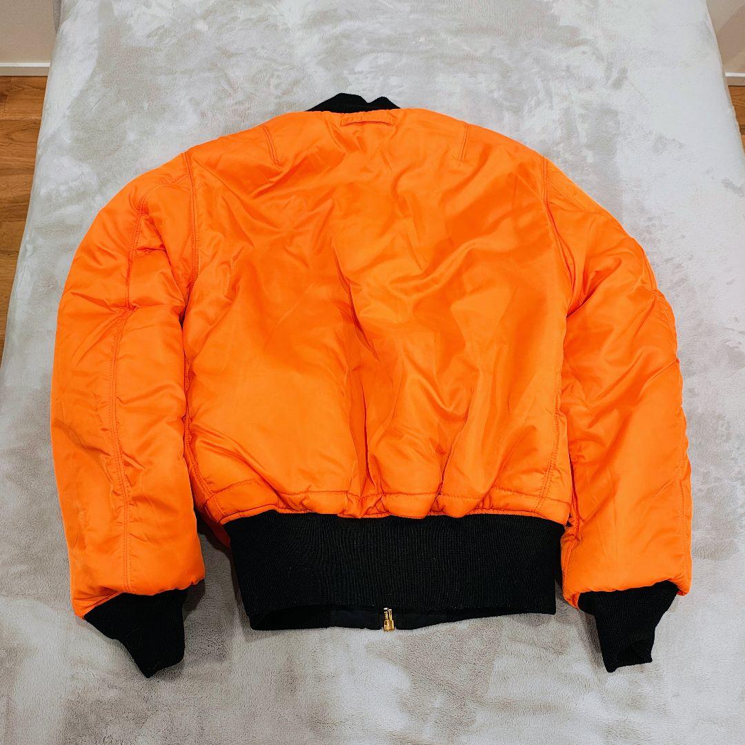 ALPHA INDUSTRIES MA-1 フライトジャケット S 美品 黒