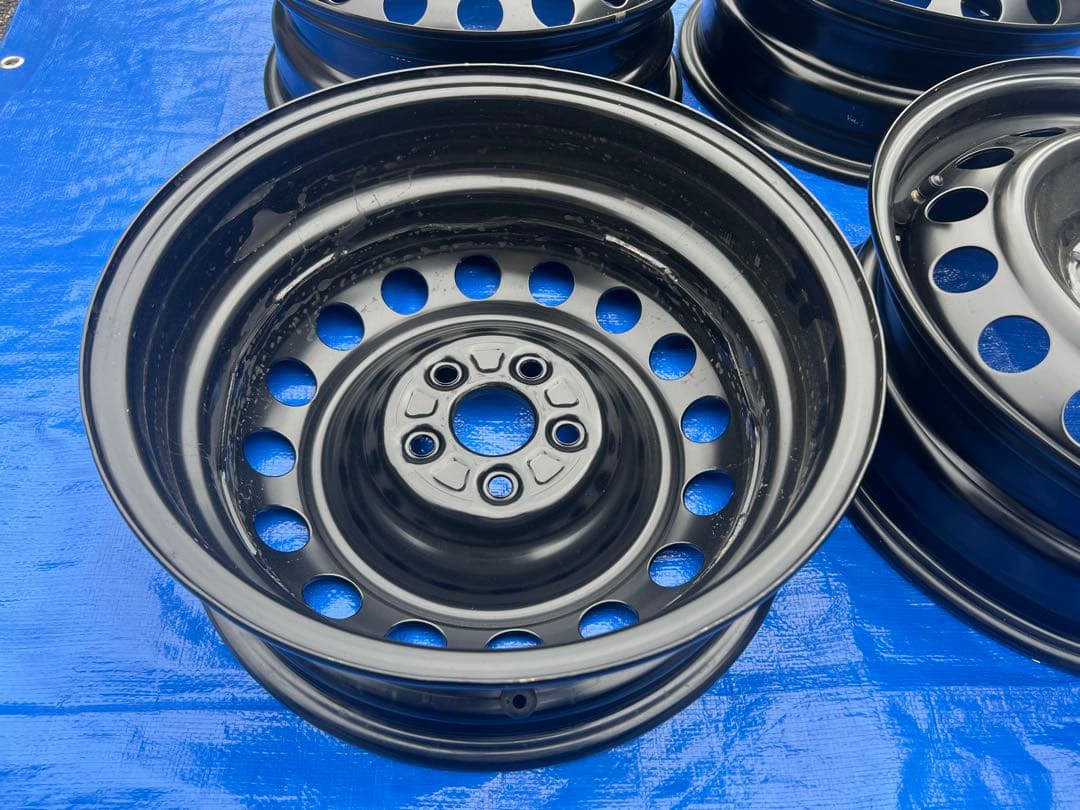 ①170系シエンタ　純正鉄製ホイールのみ　2本