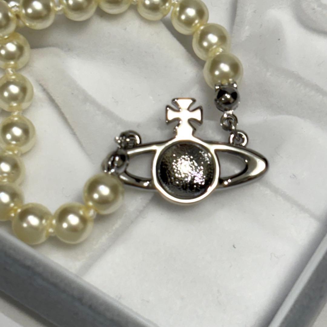 未使用級　正規品　ヴィヴィアンウエストウッド　パール　ネックレス　オーブ