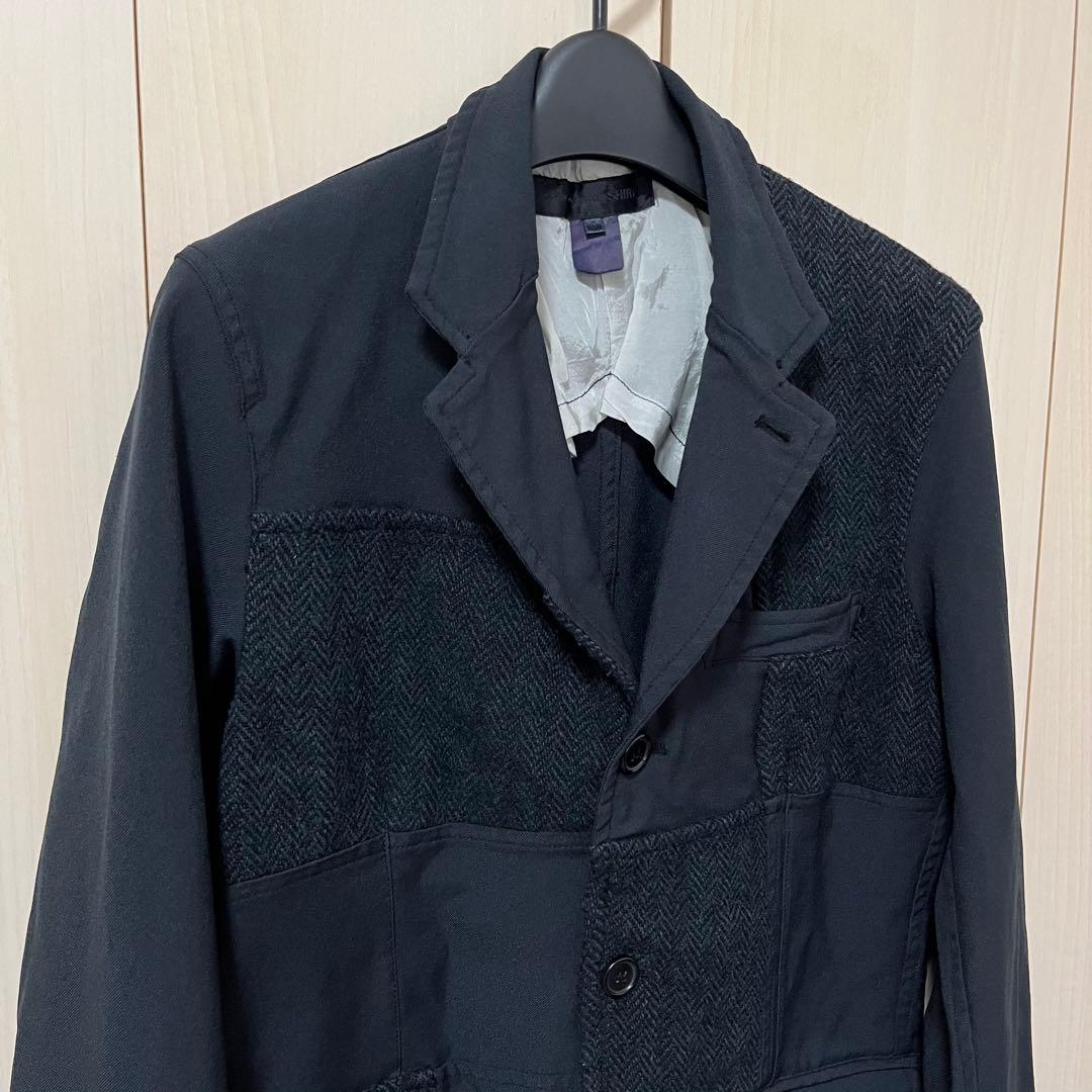 COMME des GARCONS SHIRT パッチワークジャケット