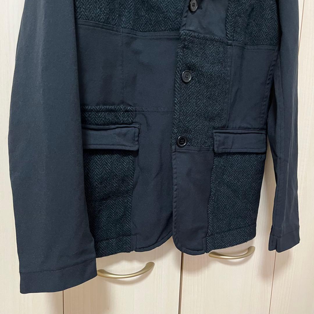 COMME des GARCONS SHIRT パッチワークジャケット