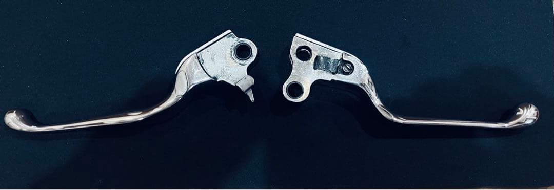 ハーレーダビッドソン レバー ブレーキクラッチ 交換用ロゴカバーあり