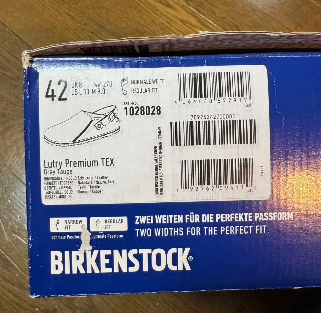 靴 BIRKENSTOCK Lutry Premium TEX