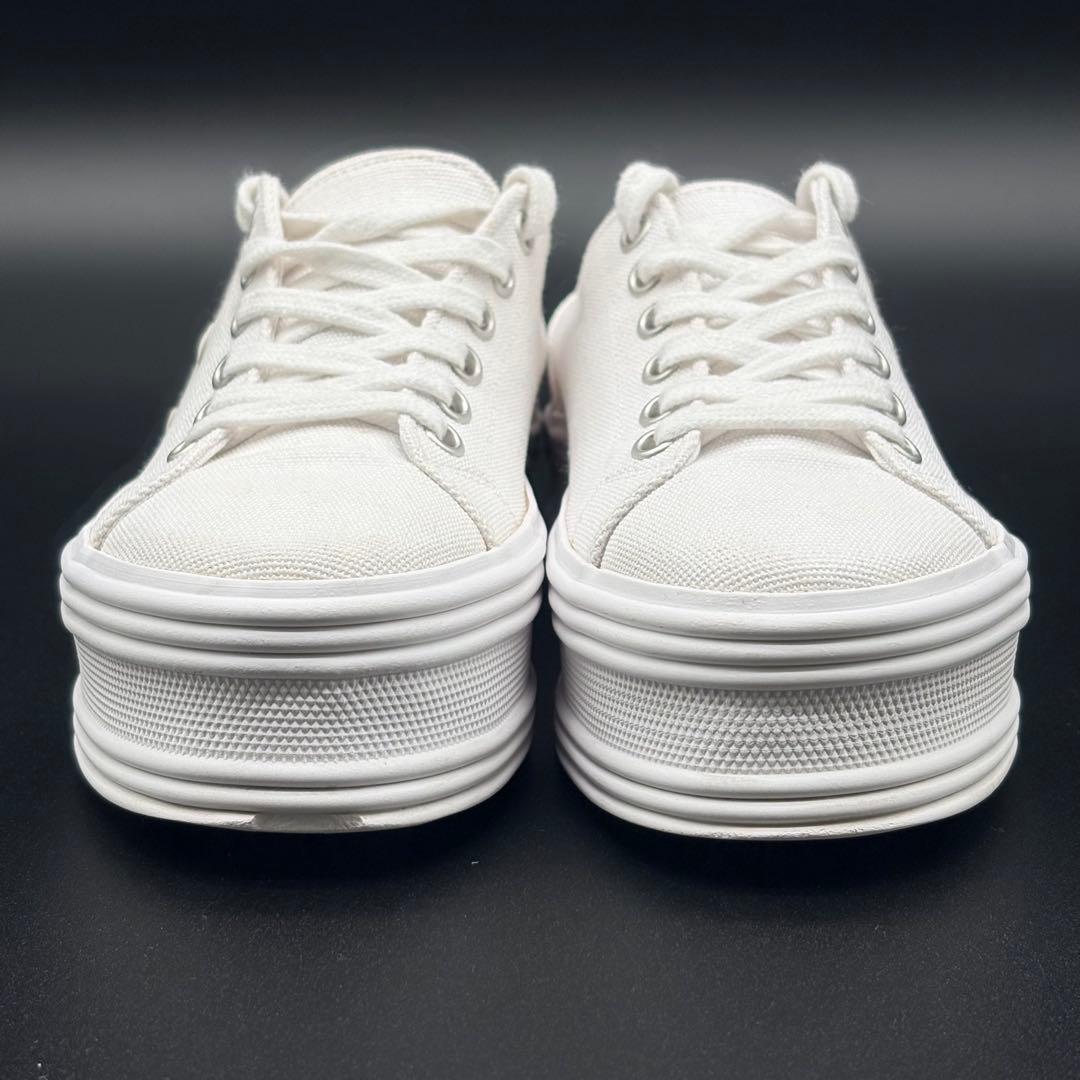 【美品】CELINE ジェーン トリオンフ　レースアップ 厚底　スニーカー