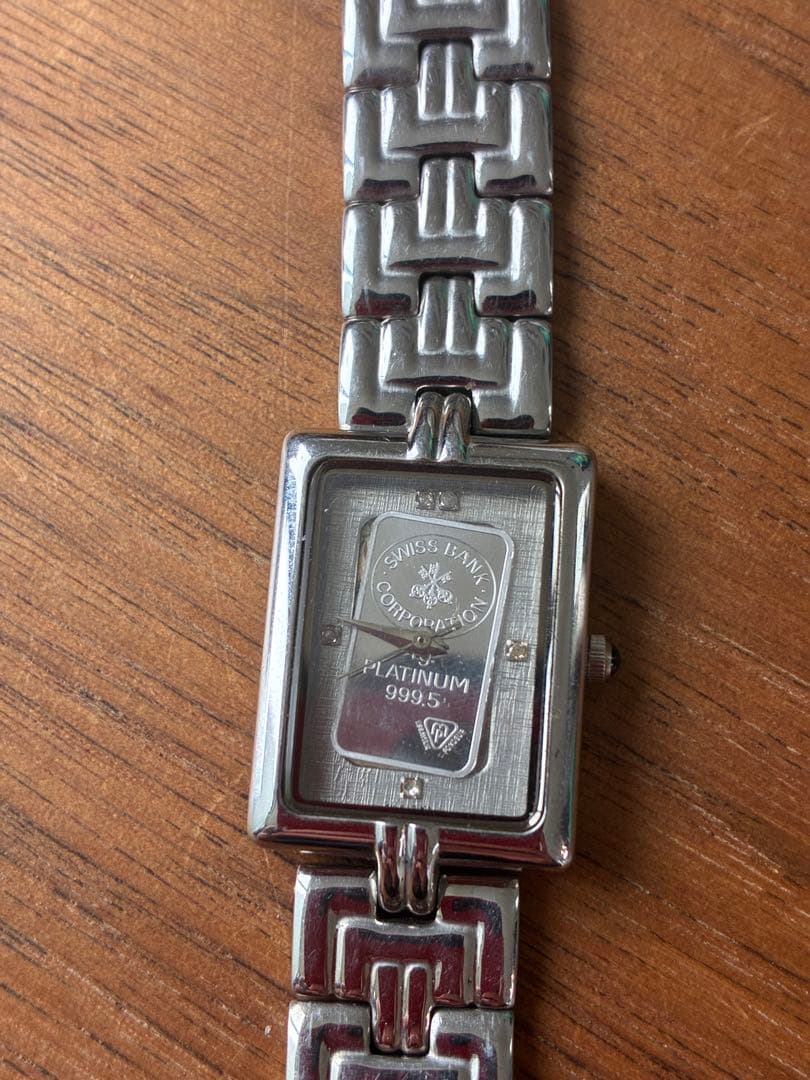 エルジン　プラチナ　インゴット　時計　稼働品　シルバー　ゴールド　純金　高騰中