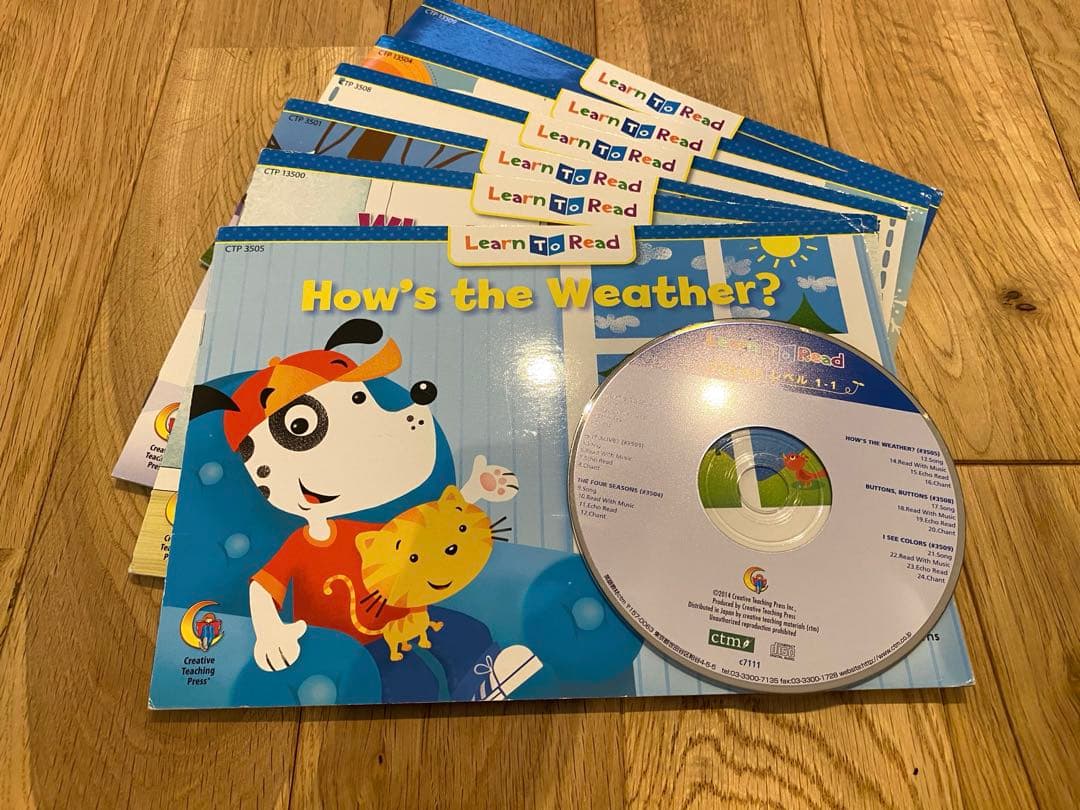 CTP Learn to Read level 1.2 全24冊　確かな英語力