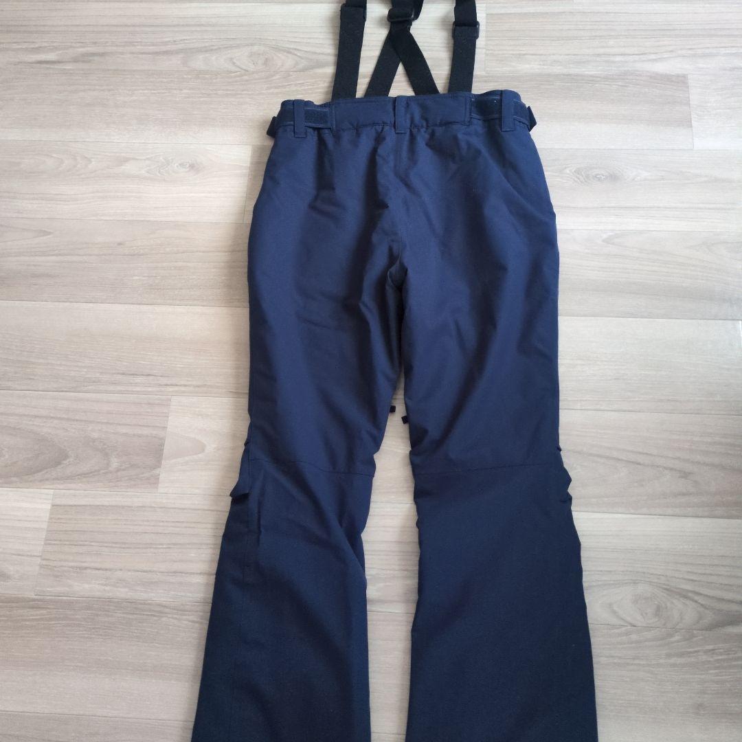 OLIN スキーウェア 青と白のストライプ