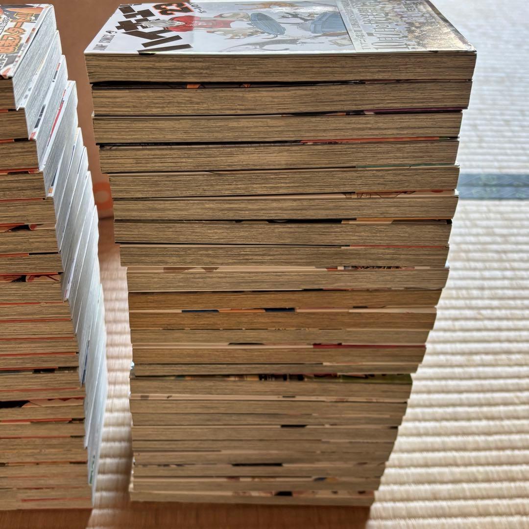 ハイキュー!! 全巻セット　45巻　12巻以降初版　帯付き