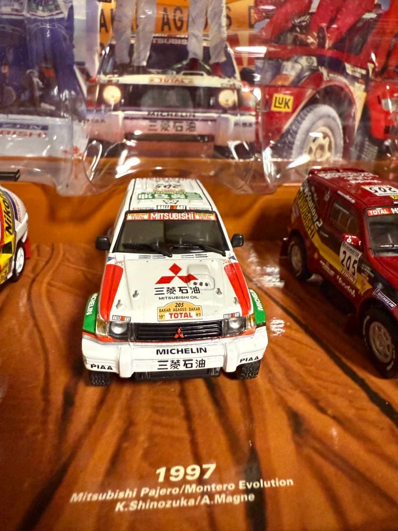 【値下げ】Norev 1/43 三菱パジェロ パリダカ優勝車 6台セット