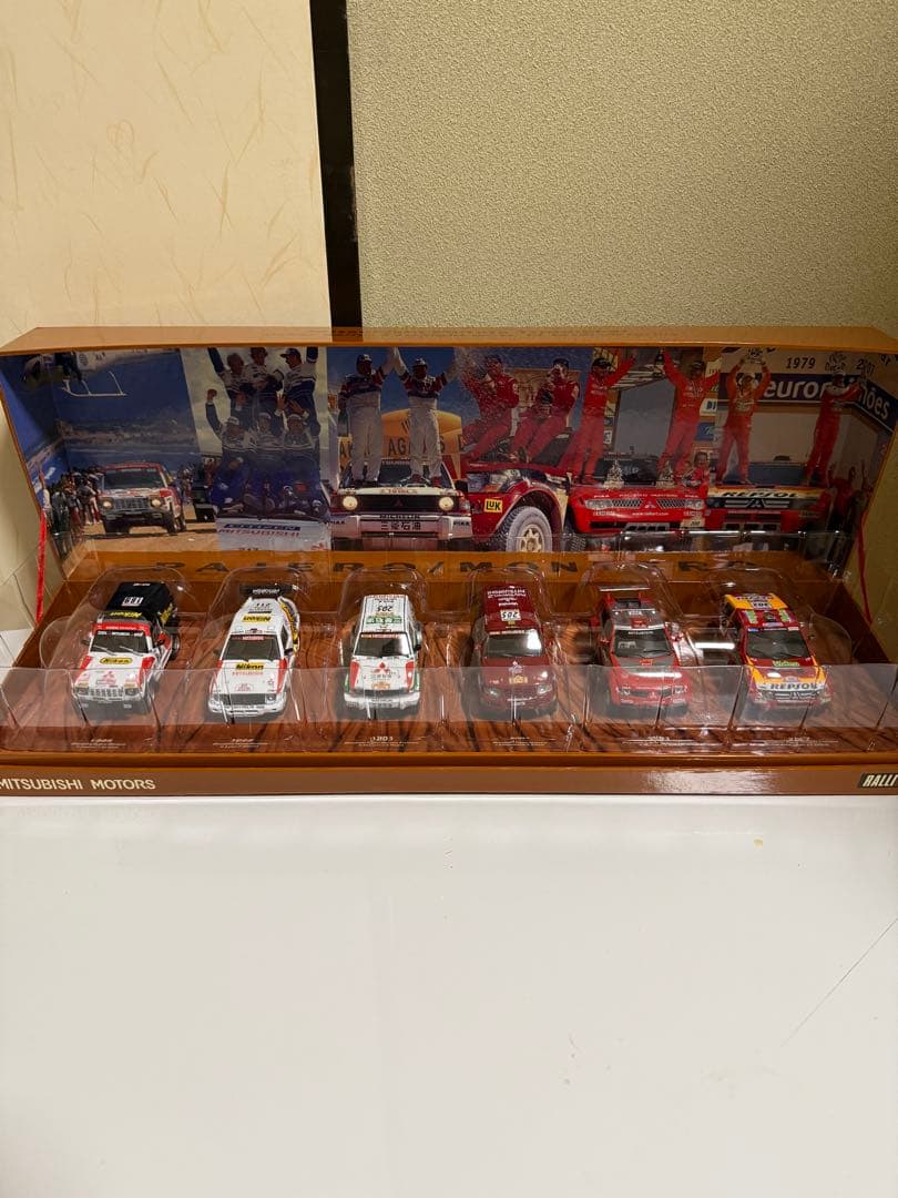 【値下げ】Norev 1/43 三菱パジェロ パリダカ優勝車 6台セット