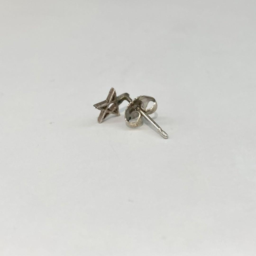 【ALEX STREETER】ピアス スタッド シルバー925 シンプルスター
