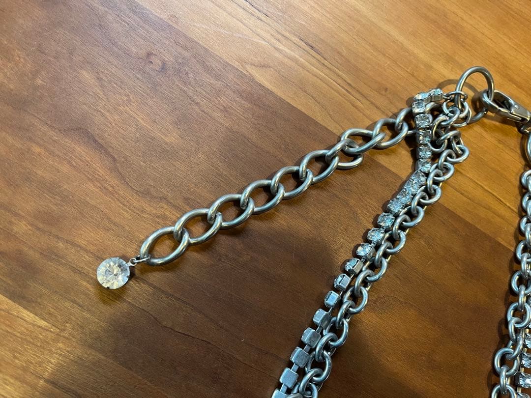 激レア コムデギャルソン ウォレットチェーン ネックレス ジュンヤワタナベ