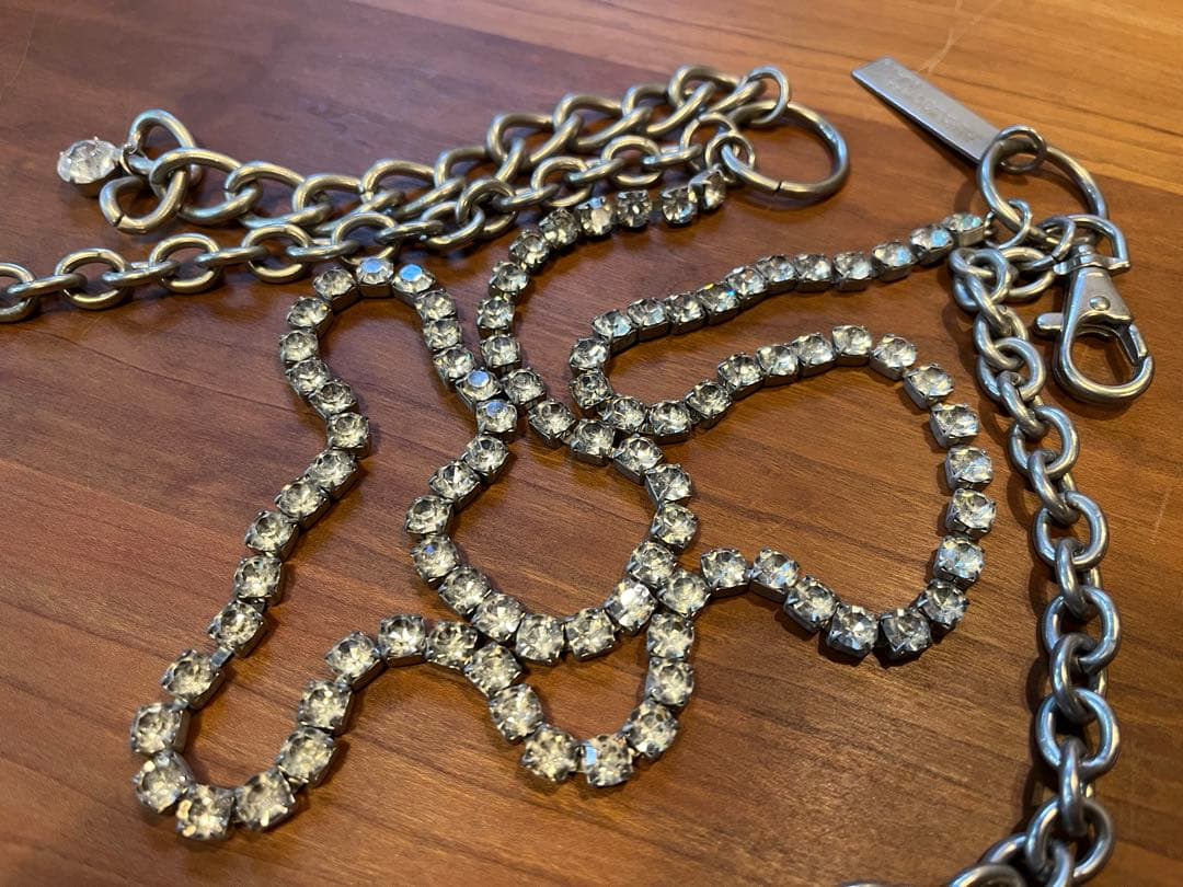 激レア コムデギャルソン ウォレットチェーン ネックレス ジュンヤワタナベ