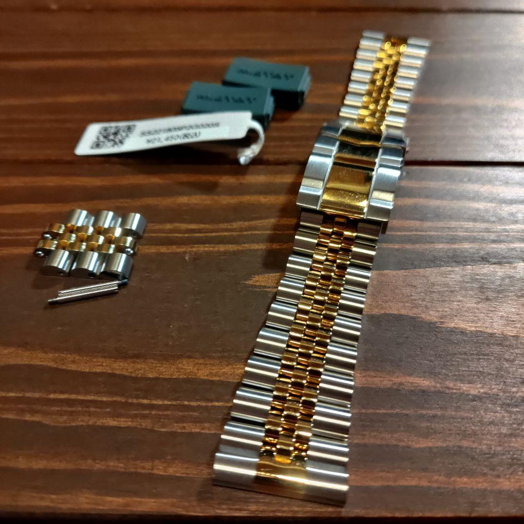 【廃盤】タイコノート MiLTAT 22mm幅 ジュビリーブレス コンビ