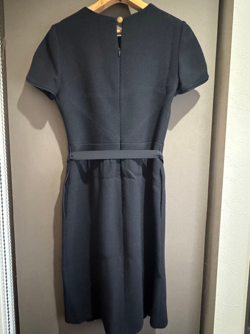 【未着用】FENDI フェンディ ブラック ニットワンピース 半袖