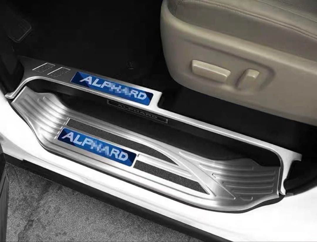 【新品・未使用】トヨタ ALPHARD 30系 スカッフプレート LED 内装