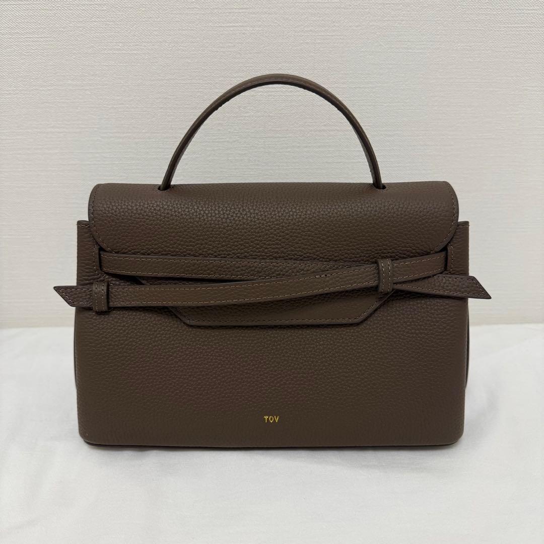 【もんちゃん】TOV MIMI バッグ　ミディアムブラウン
