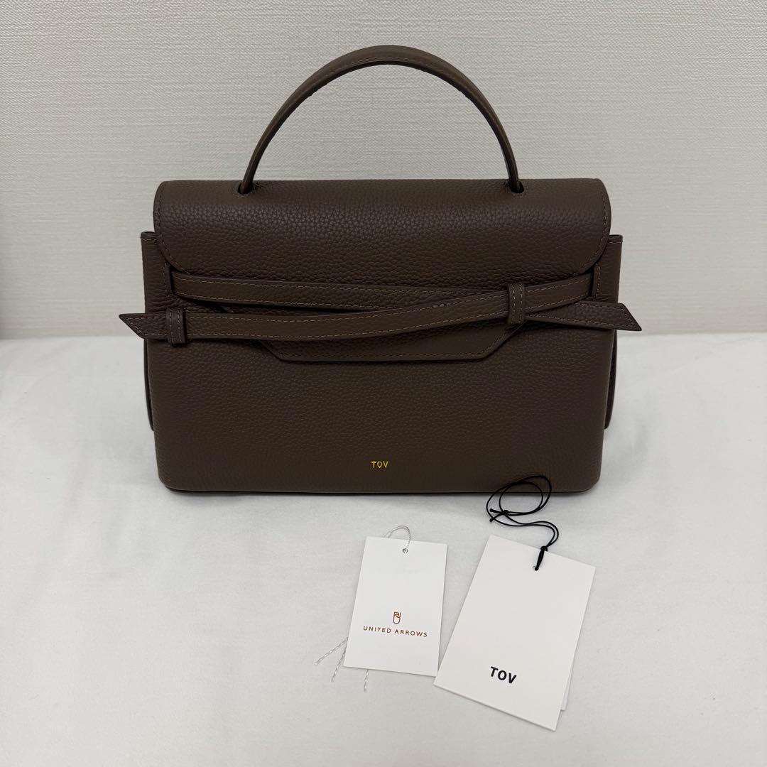 【もんちゃん】TOV MIMI バッグ　ミディアムブラウン