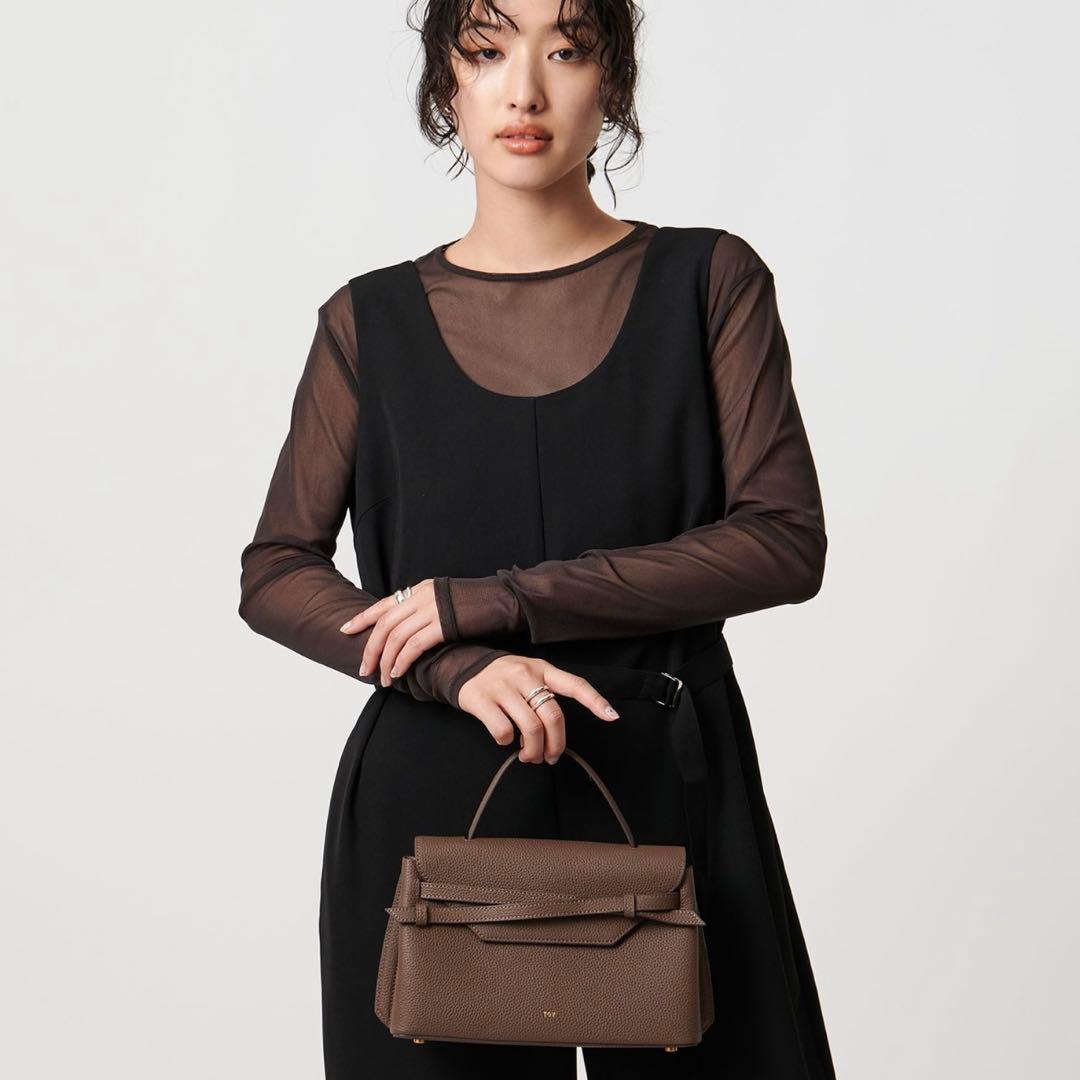 【もんちゃん】TOV MIMI バッグ　ミディアムブラウン