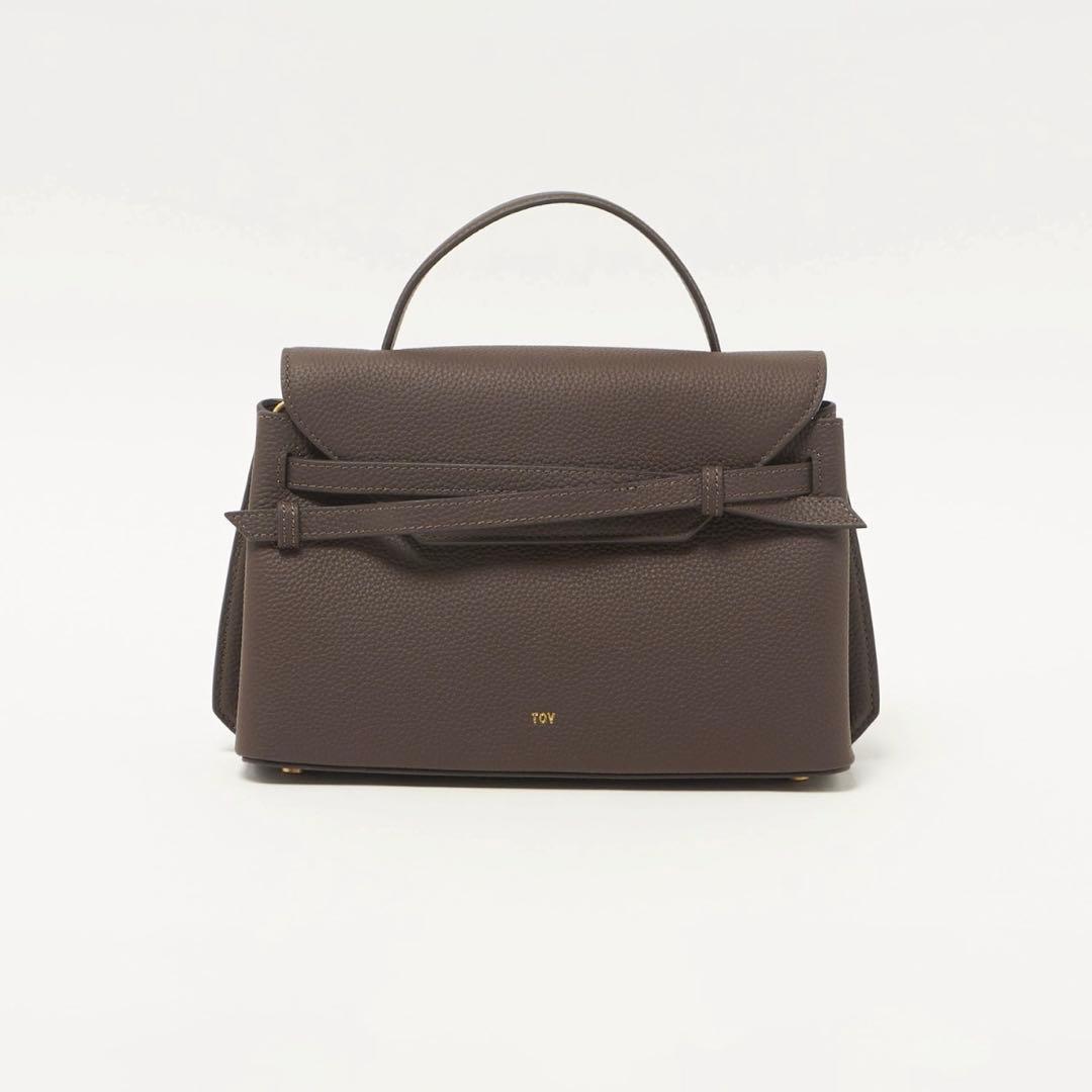 【もんちゃん】TOV MIMI バッグ　ミディアムブラウン