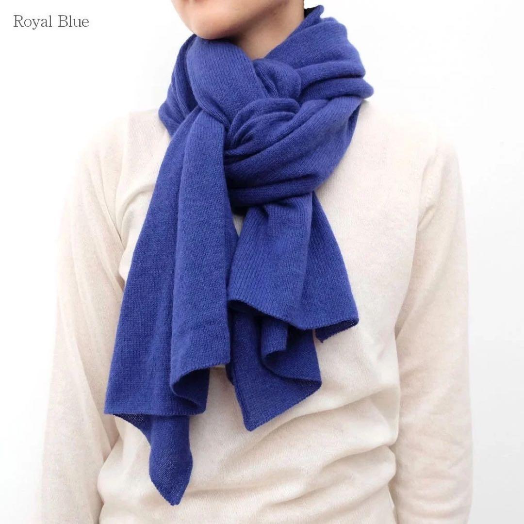 ANSPINNEN スーパーファインソフトカシミアハンドフレームドストール