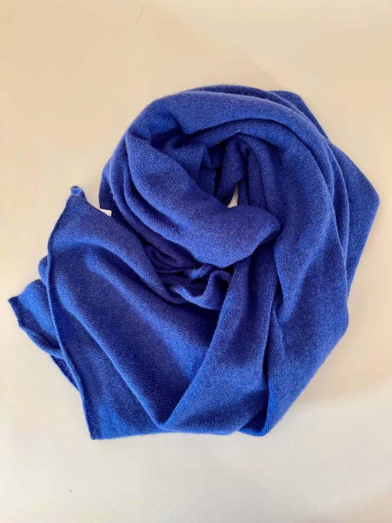 ANSPINNEN スーパーファインソフトカシミアハンドフレームドストール