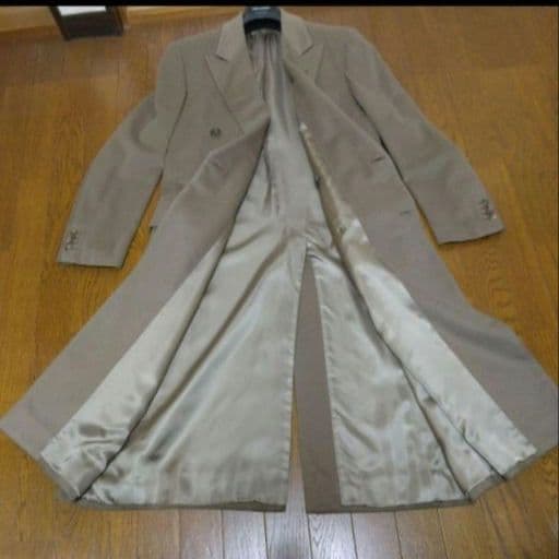 お値下げ　HERMES　エルメス　カシミヤ　ロングコート