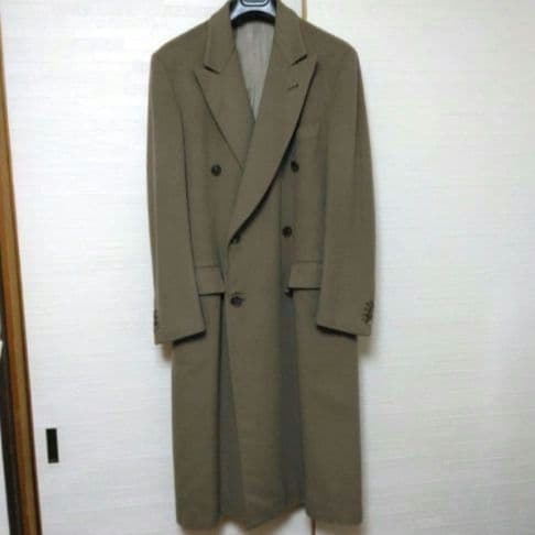 お値下げ　HERMES　エルメス　カシミヤ　ロングコート