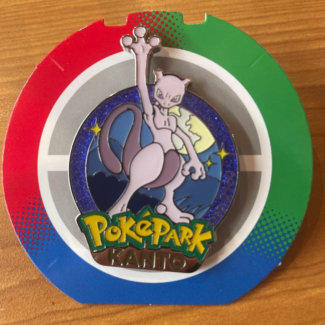 G*N様 ポケパーク カントー 限定 ピンズ ミュウツー ポケモン